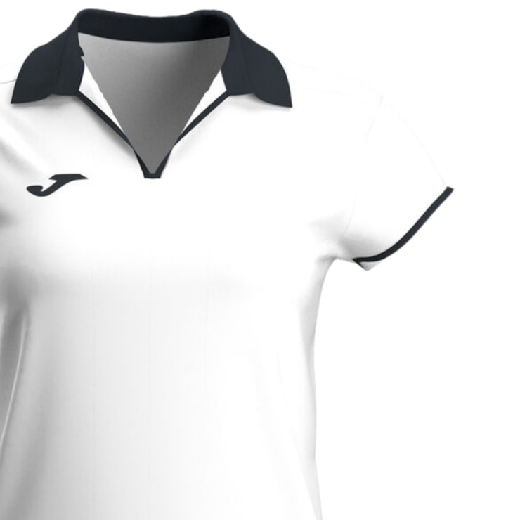 Camisa Polo Joma Torneo Feminina - Branca