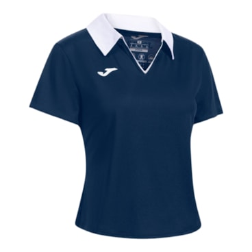 Camisa Polo Joma Torneo Feminina - Marinho