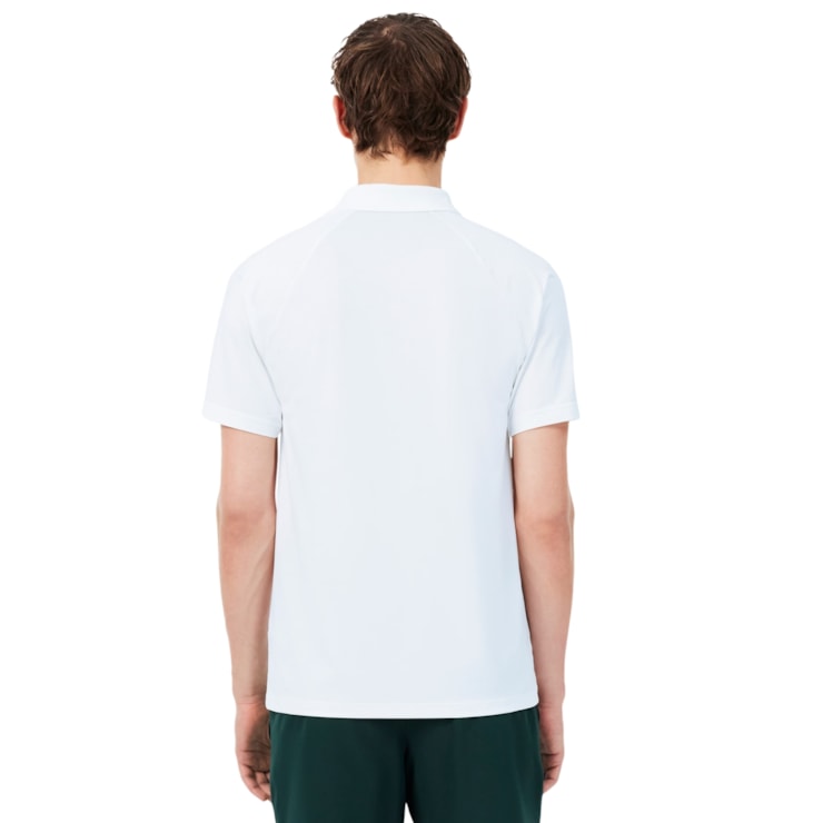Camisa Polo Lacoste Daniil Medvedev Us Open Masculina - Branca