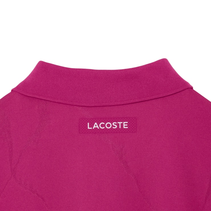 Camisa Polo Lacoste Grigor Us Open Masculina - Rosa