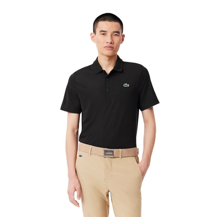 Camisa Polo Lacoste Regular Masculina - Preta
