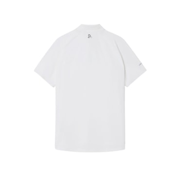 Camisa Polo Lacoste Tennis X Novak Djokovic Slim Masculina - Branca
