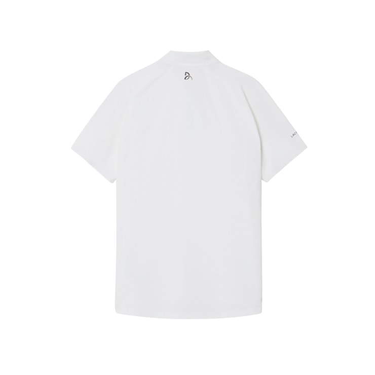 Camisa Polo Lacoste Tennis X Novak Djokovic Slim Masculina - Branca