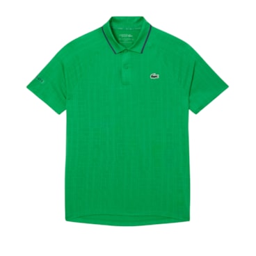 Camisa Polo Lacoste Ultra Dry Slim Novak Djokovic Masculina - Verde