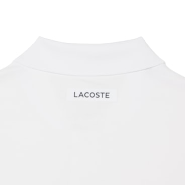 Camisa Polo Lacoste X Tennis Daniil Medvedev Ultra-Dry Masculina - Branca