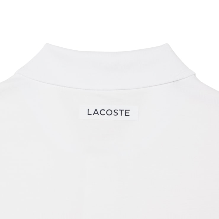 Camisa Polo Lacoste X Tennis Daniil Medvedev Ultra-Dry Masculina - Branca