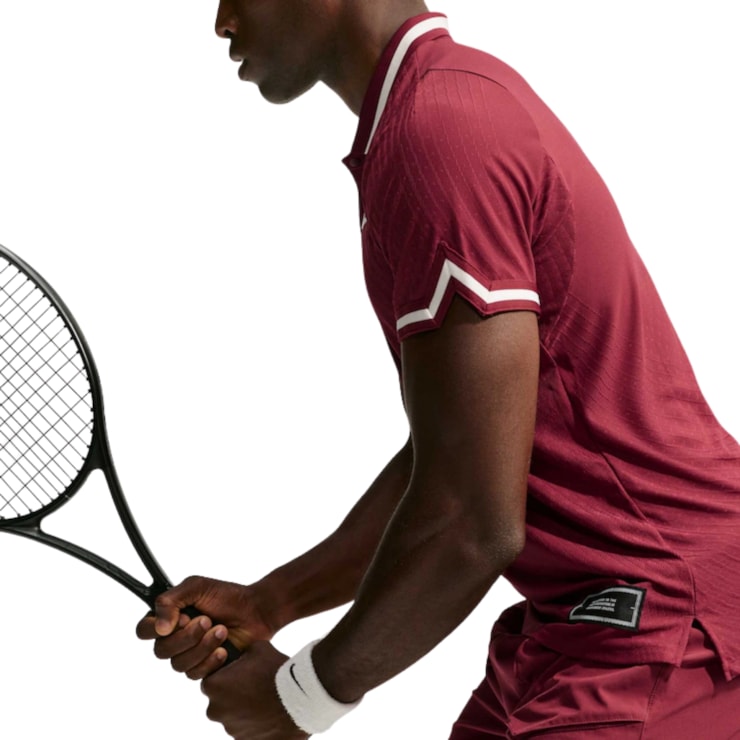 Camisa Polo Nike Court Air Force Slam U2 NY Masculina - Vermelho