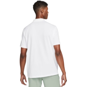 Camisa Polo Nike Court Dri-Fit Masculina - Branca