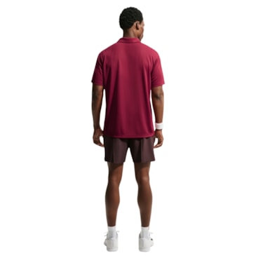 Camisa Polo Nike Court Dri-Fit Solid Masculina - Vermelha