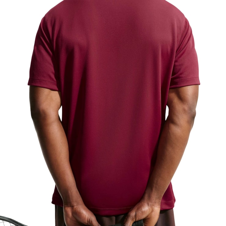 Camisa Polo Nike Court Dri-Fit Solid Masculina - Vermelha