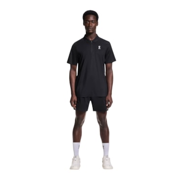 Camisa Polo On Court Masculina - Preta