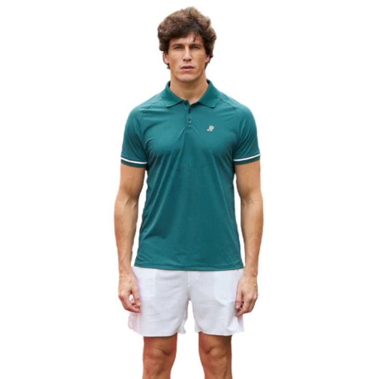 Camisa Polo Slyce All Court Masculina - Verde