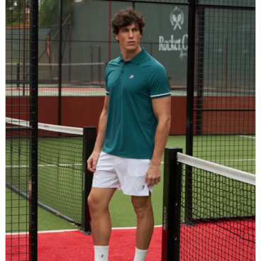 Camisa Polo Slyce All Court Masculina - Verde