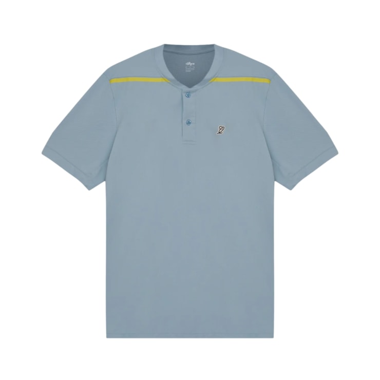 Camisa Polo Slyce Henley On Season Lite Tm Masculina - Azul