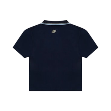 Camisa Polo Slyce Seamless On Season Ls Feminina - Marinho