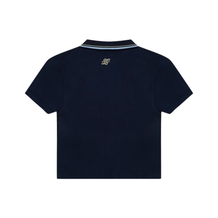 Camisa Polo Slyce Seamless On Season Ls Feminina - Marinho