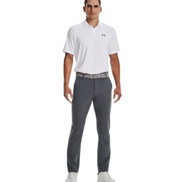 Camisa Polo Under Armour Performance 3.0 Masculina - Branca