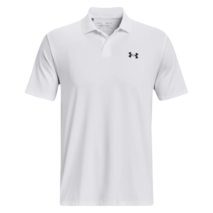 Camisa Polo Under Armour Performance 3.0 Masculina - Branca