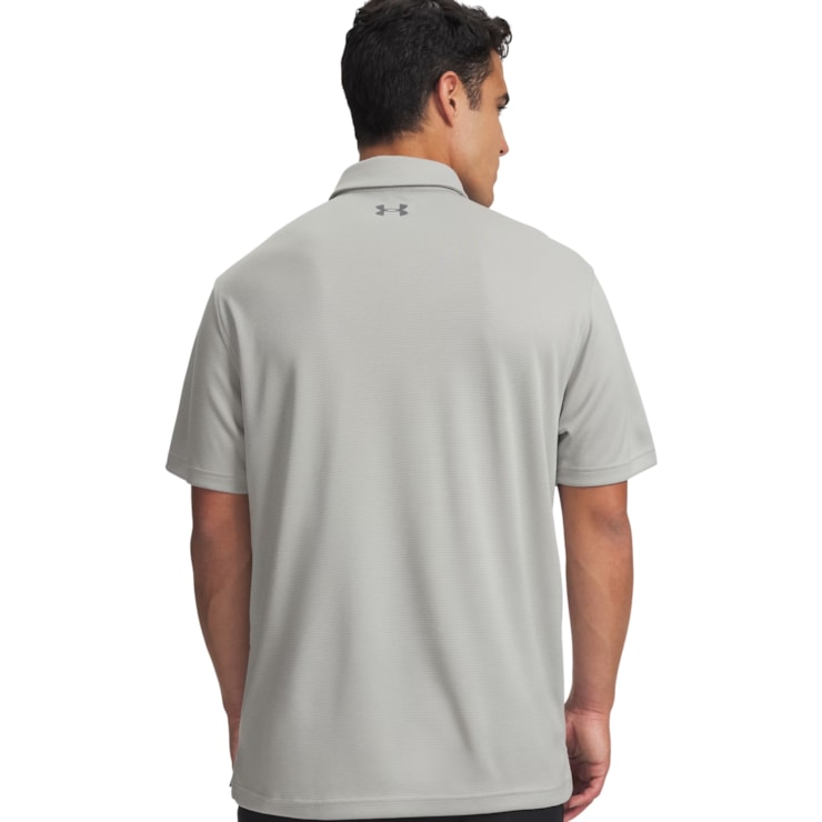 Camisa Polo Under Armour Tech Masculina - Cinza