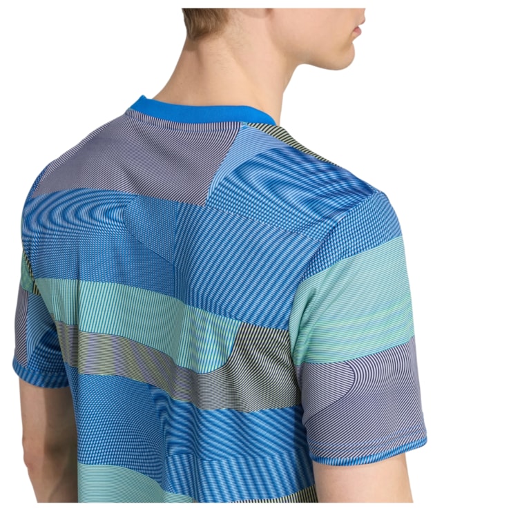 Camisa Real Madrid 25/26 Torcedor Adidas Pré Jogo Masculina - Azul