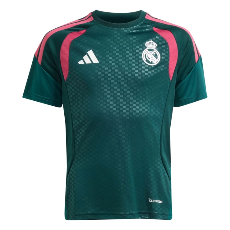 Camisa Real Madrid 26/27 Adidas Treino Infantil - Verde