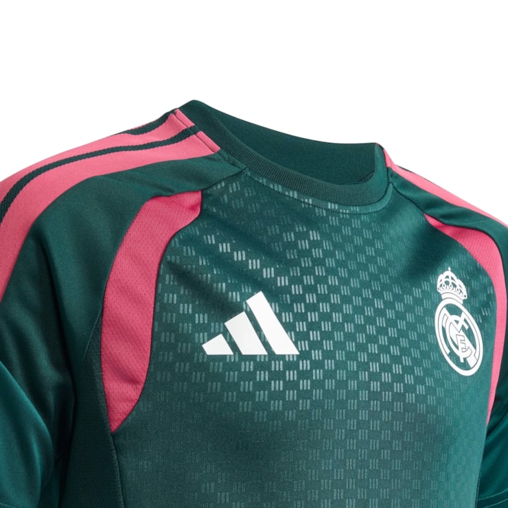 Camisa Real Madrid 26/27 Adidas Treino Infantil - Verde