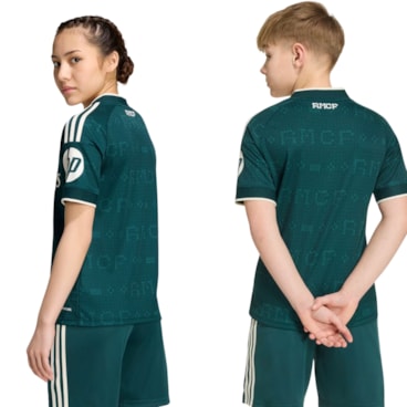 Camisa Real Madrid 26/27 II 26/27 Adidas Infantil - Verde