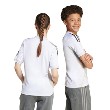 Camisa Real Madrid I 25/26 Adidas Infantil - Branca