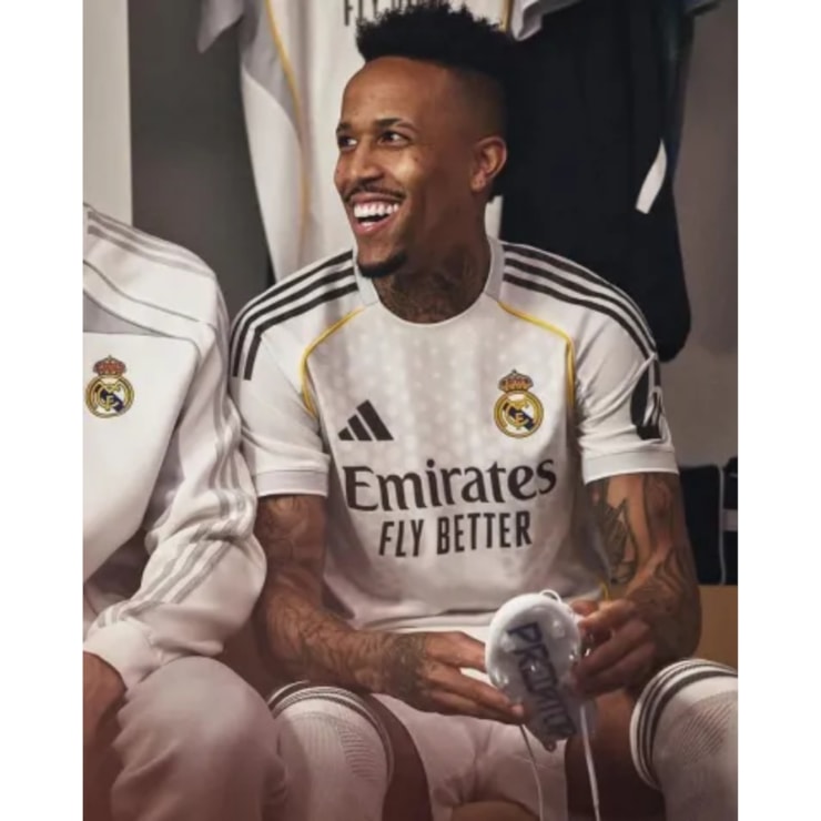 Camisa Real Madrid I 25/26 Adidas Jogador Masculina - Branca