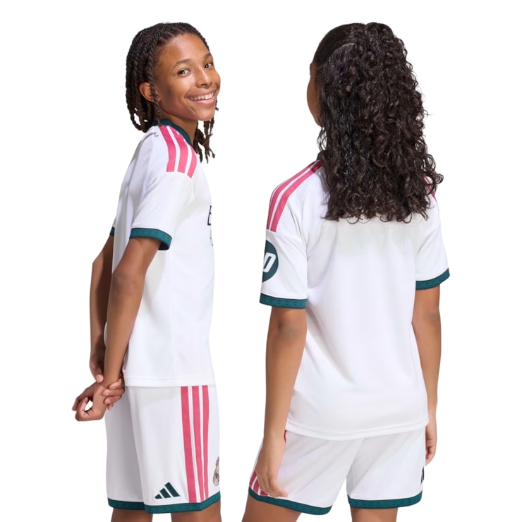 Camisa Real Madrid I 26/27 Adidas Infantil - Branca