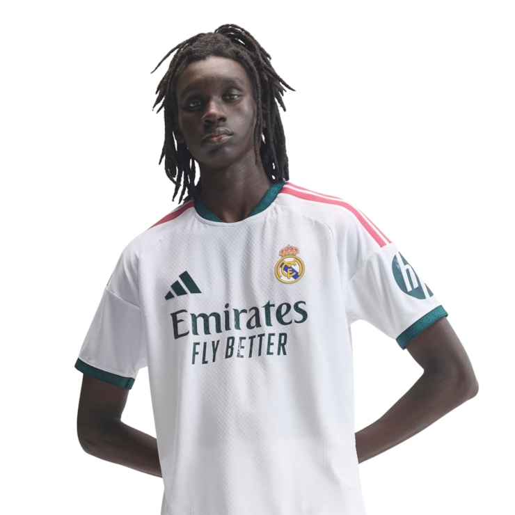 Camisa Real Madrid I 26/27 Adidas Jogador Masculina - Branca