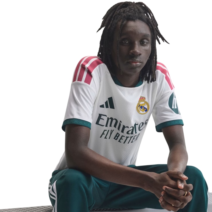 Camisa Real Madrid I 26/27 Adidas Jogador Masculina - Branca