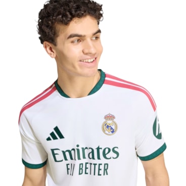 Camisa Real Madrid I 26/27 Adidas Torcedor Masculina - Branca