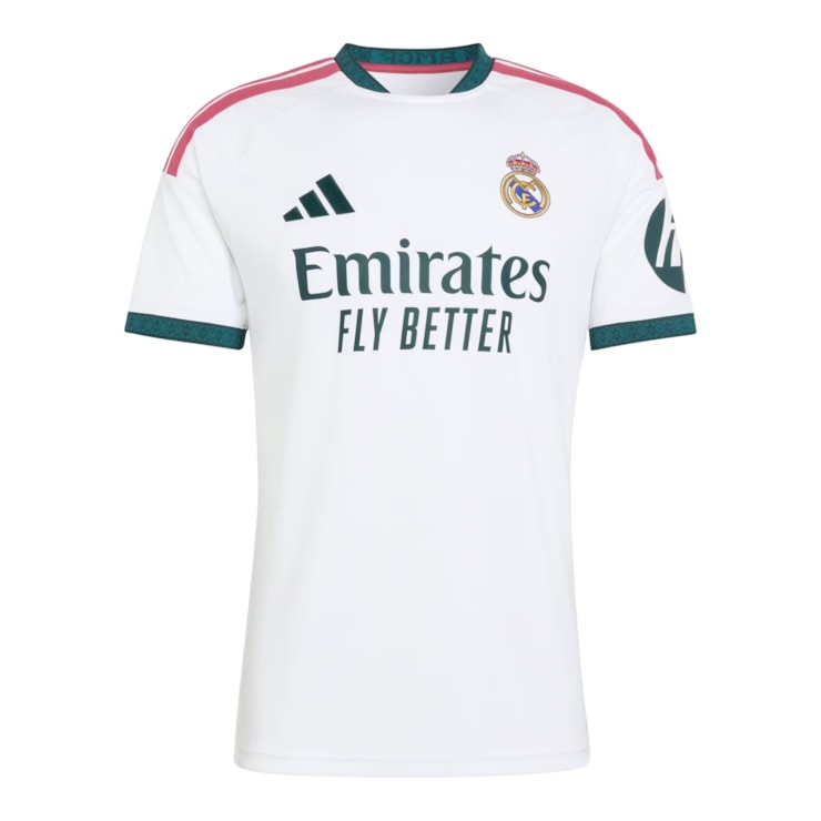 Camisa Real Madrid I 26/27 Adidas Torcedor Masculina - Branca