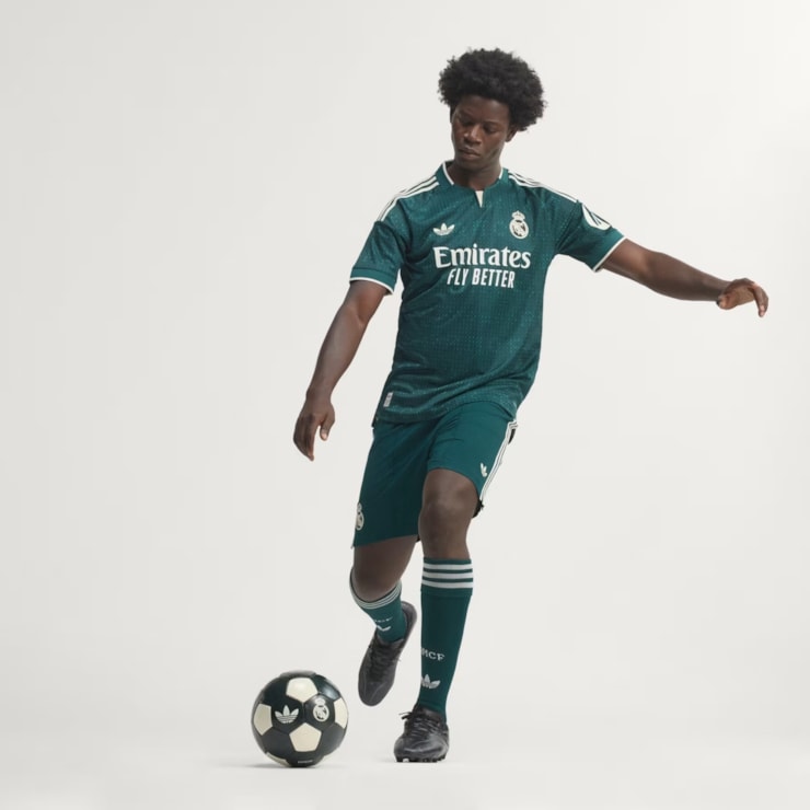 Camisa Real Madrid II 26/27 Adidas Jogador Masculina - Verde