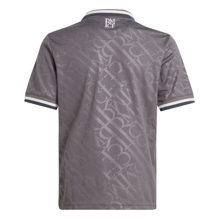 Camisa Real Madrid III 2024/25 Adidas Infantil - Cinza