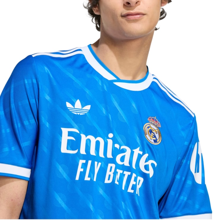 Camisa Real Madrid III 25/26 Adidas Masculina - Azul