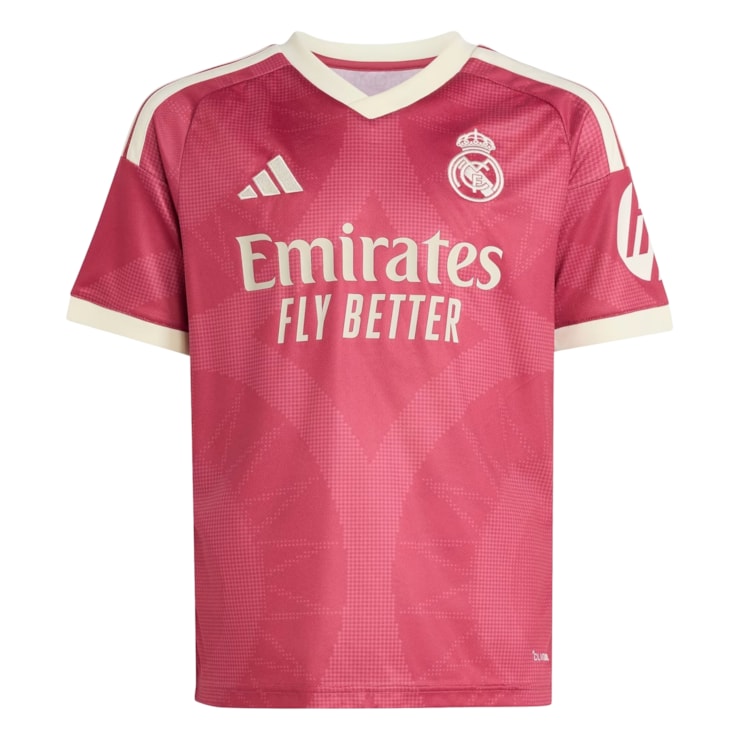 Camisa Real Madrid III 26/27 Adidas Infantil - Rosa