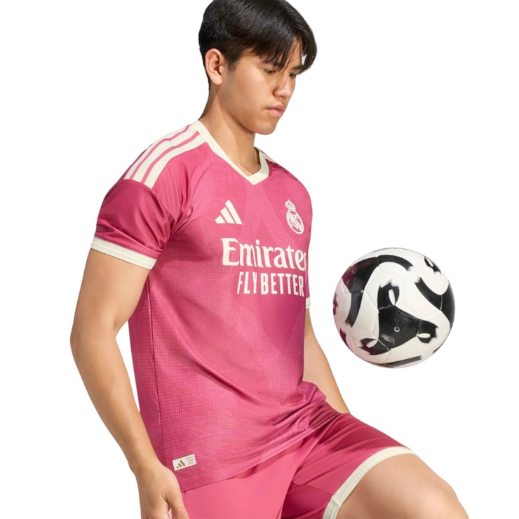 Camisa Real Madrid III 26/27 Adidas Jogador Masculina - Rosa