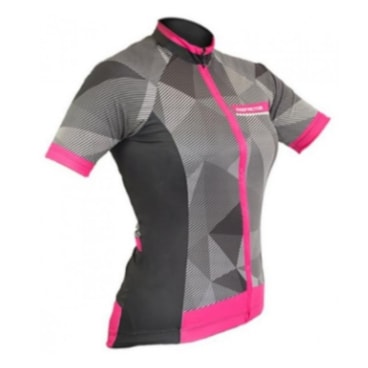 Camisa Refactor Murcielago Feminina - Cinza/Rosa