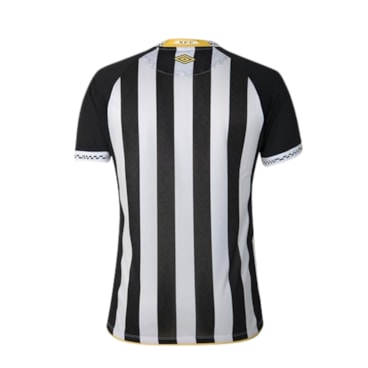 Camisa Santos 25/26 Umbro Jogador Masculina - Preta/Branca