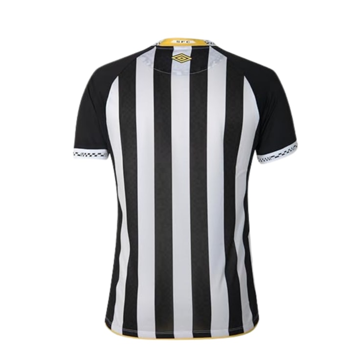 Camisa Santos 25/26 Umbro Jogador Masculina - Preta/Branca