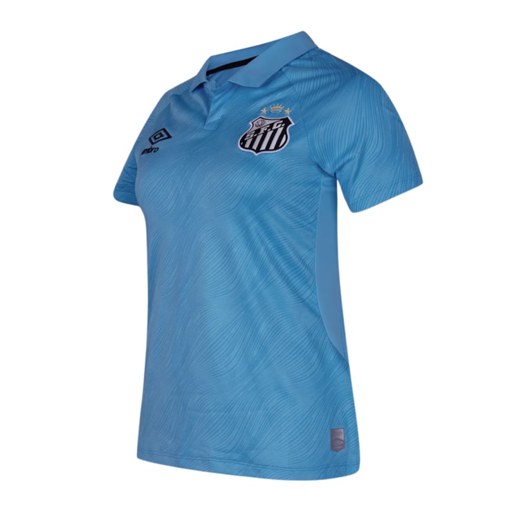 Camisa Santos 25/26 Umbro Torcedora Edição Especial Feminina - Azul
