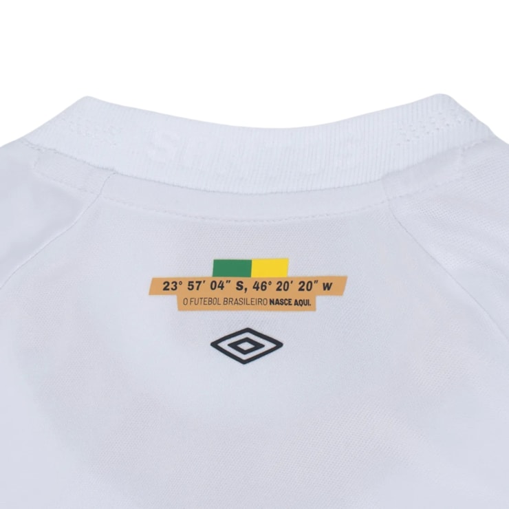 Camisa Santos I 26/27 Umbro Infantil - Branca