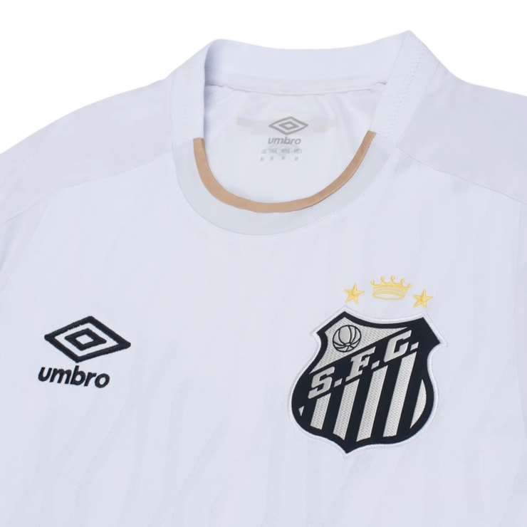 Camisa Santos I 26/27 Umbro N10 Torcedor Masculina - Branca