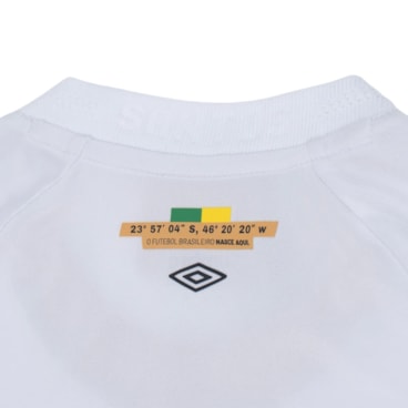 Camisa Santos I 26/27 Umbro Torcedor S/N Masculina - Branca