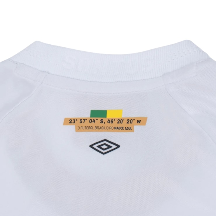 Camisa Santos I 26/27 Umbro Torcedor S/N Masculina - Branca