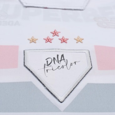 Camisa São Paulo I 26/27 New Balance Infantil - Branca/Vermelha