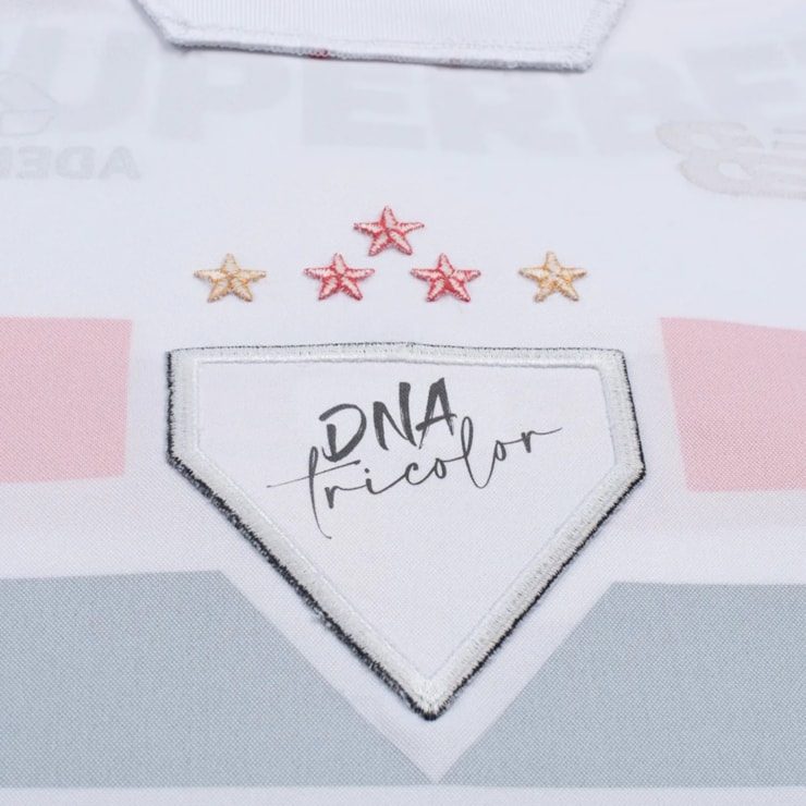 Camisa São Paulo I 26/27 New Balance Infantil - Branca/Vermelha
