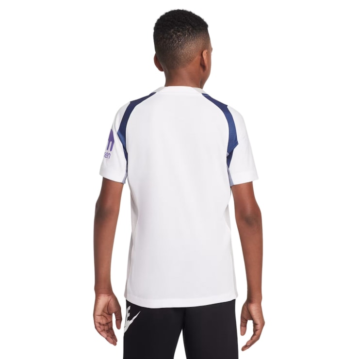 Camisa Tottenham I 25/26 Nike Stadium Infantil - Branca